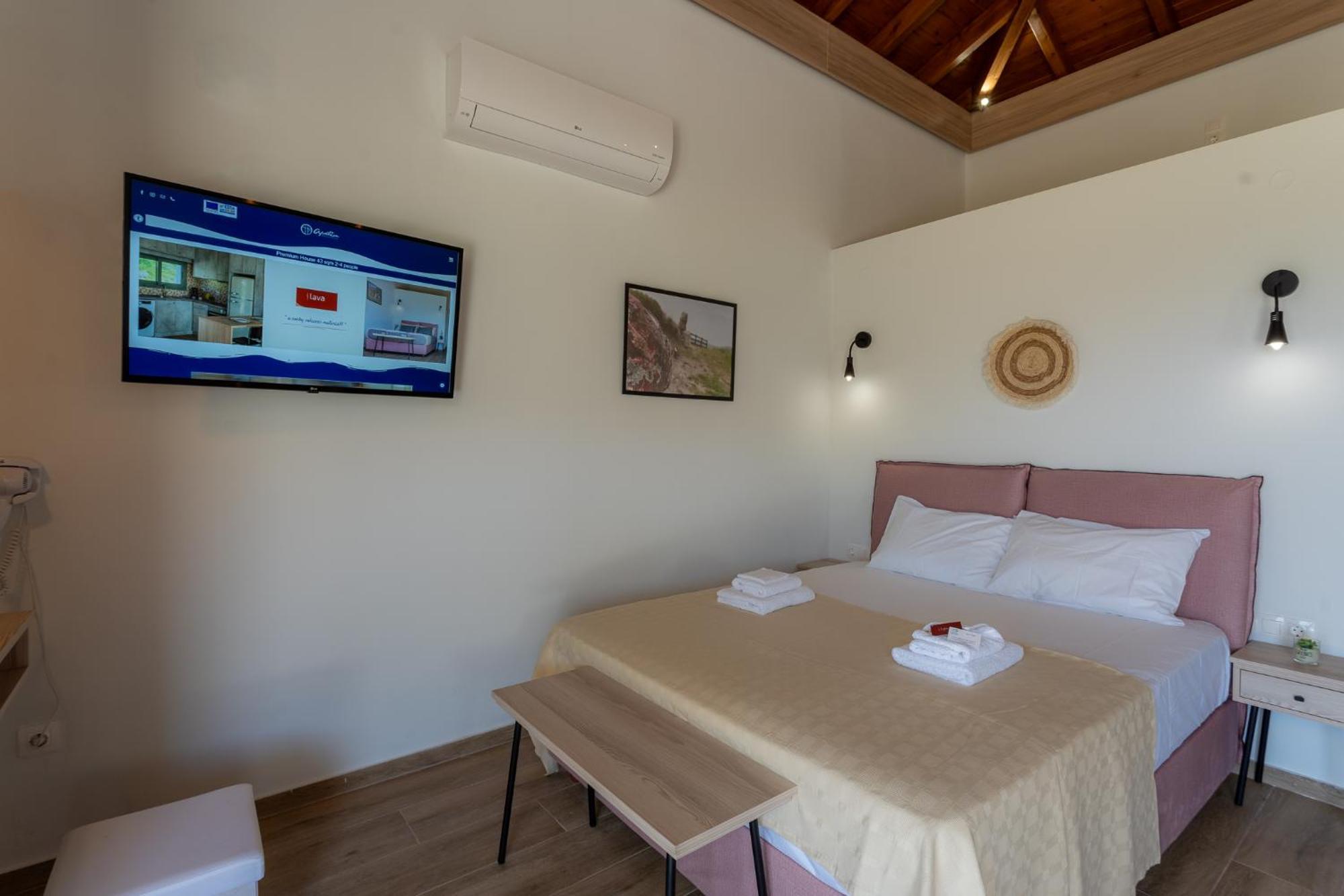Apolithon Premium Houses Sígrion Extérieur photo
