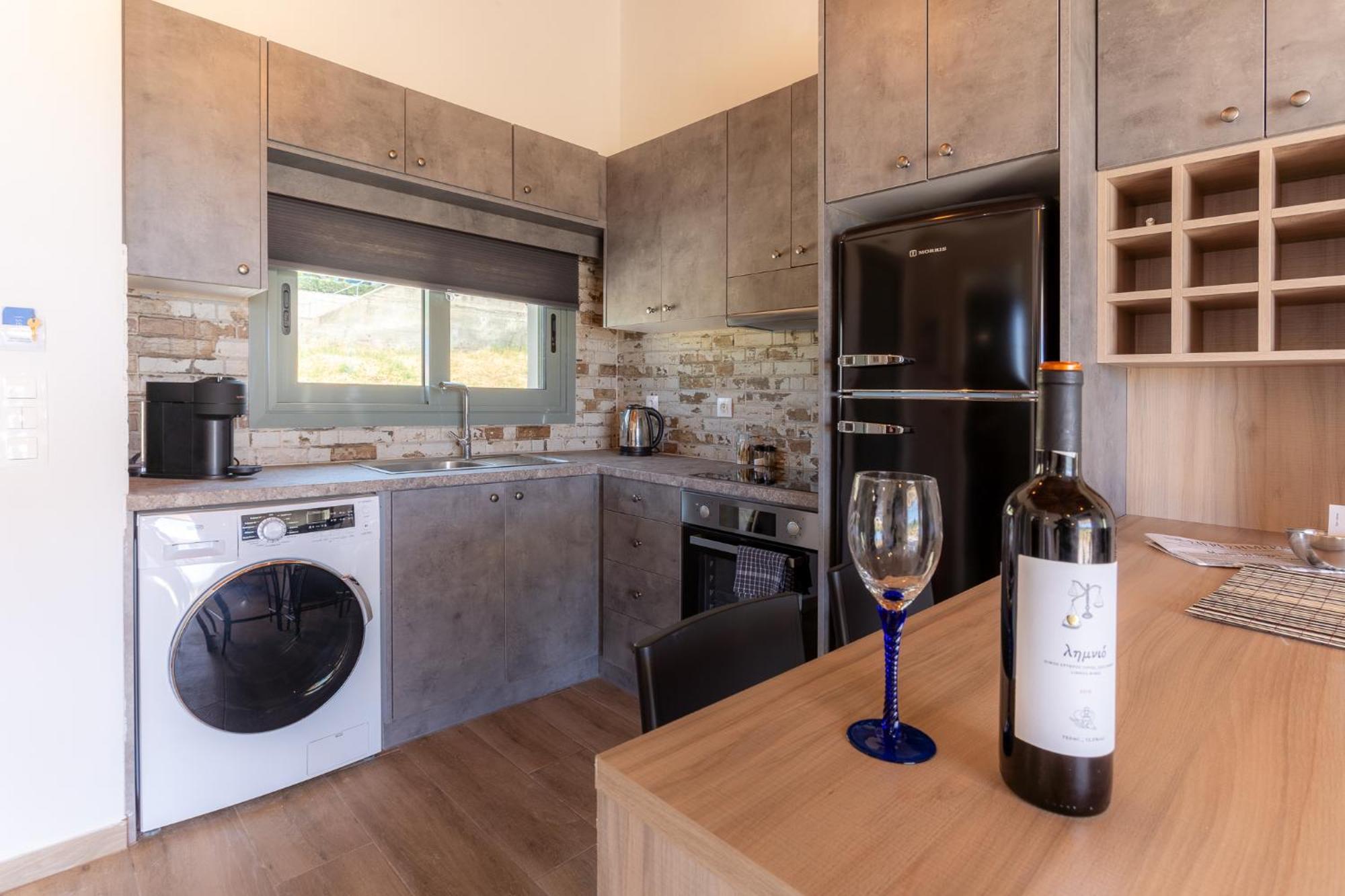 Apolithon Premium Houses Sígrion Extérieur photo